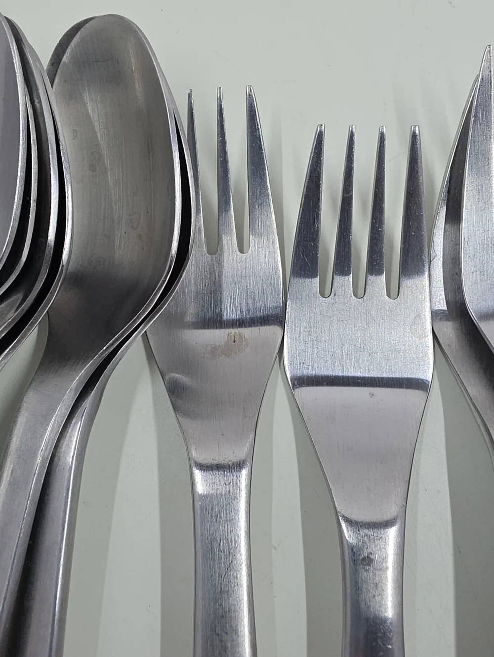 Ikea 365+ Stainless Steel Flatware 19 Pieces Nicolas Cortolezzis Frosted